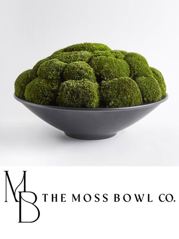 Anthracite Moss Bowl