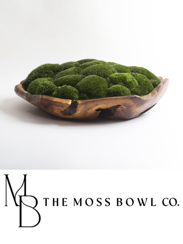 Wabi-Sabi Moss Bowl Large