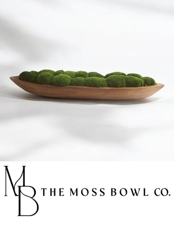 Wabi-Sabi Moss Bowl Vessel