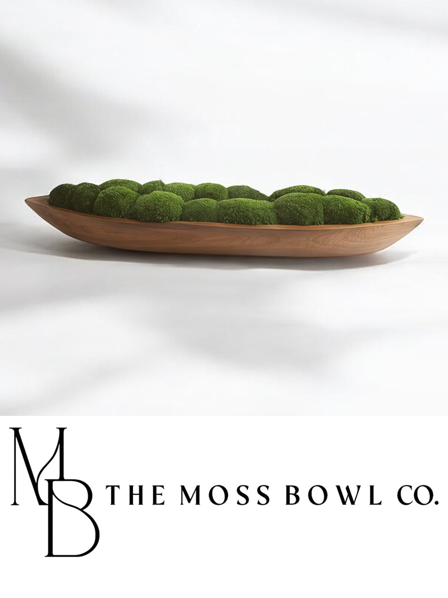 Wabi-Sabi Moss Bowl Vessel