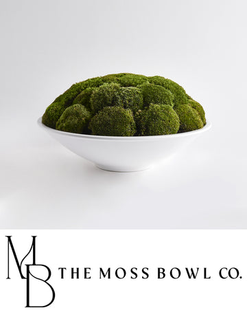 White Moss Bowl