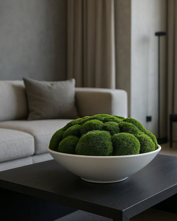 White Moss Bowl